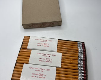 Vintage Venus Forum No 3 Medium Hard Pencils 72 NOS Pressure Proofed