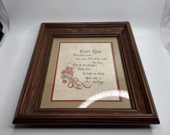 Vintage Homco Home Interiors God's Love 1986 WCJ Seminar Winner Ken Brown Gail