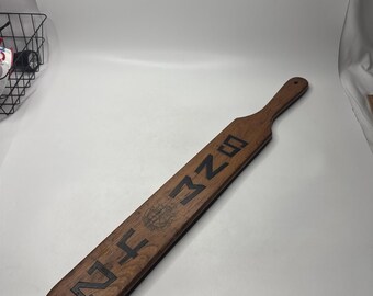 VTG College Fraternity Wooden Paddle 23-1/4" Greek Decor