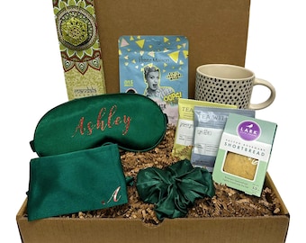 Personalized Relaxation Gift Box: Self Care Gift Set For Women