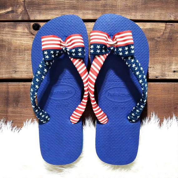 Havaianas American Flag Flip Flops: 4th of July Patriotic  display picture 1