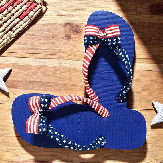 Havaianas American Flag Flip Flops: 4th of July Patriotic 