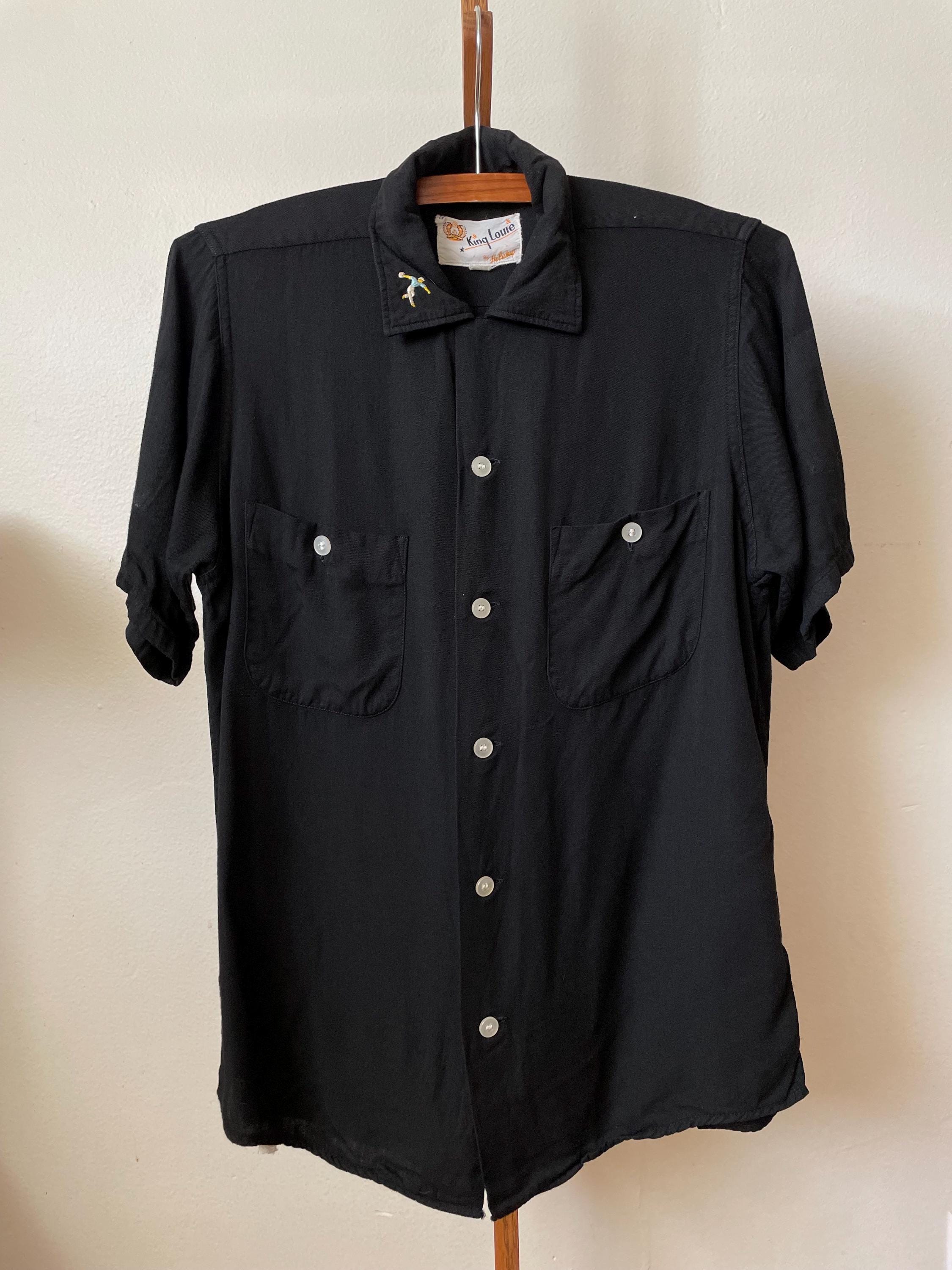 トップス 50s vintage rayon shirt 1950's 