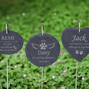 Personalized Pet Memorial Stone for home & garden, Personalized Pet Memorial Gift, Pet Loss Gifts, in memory of gift,pet grave marker