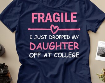 Funny College Mom PNG SVG: Daughter Leaving Home Sublimation File (Digital Download