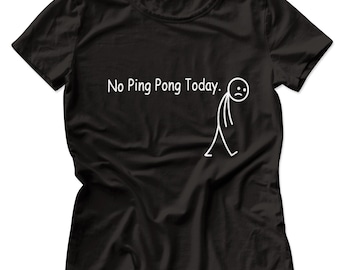 Funny Stickman Ping Pong Shirt Design, Table Tennis Lover Gift (Digital Download)