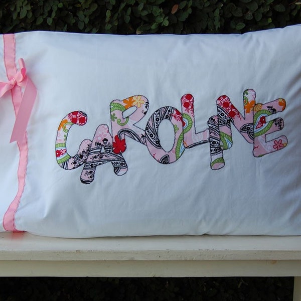 Pink Paisley Pillowcase