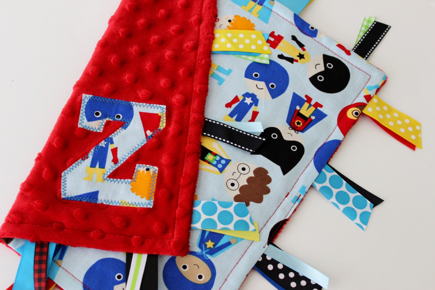 taggie blanket taggie custom personalized baby boy gift Etsy