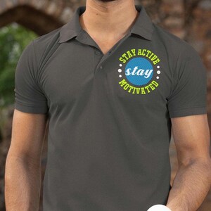 Stay Active Men&#39;s Premium Polo