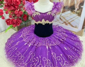 Lilac Ballet Tutu: Sleeping Beauty, Esmeralda Costume - Custom Sizing