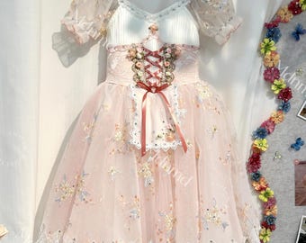 Professional Ballerina Tutu – Romantic Style, Custom Made Ballet Costume for Nutcracker, Giselle, Coppelia Performances