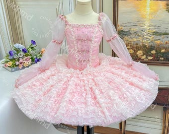 Pink Pancake Ballet Tutu | Sugar Plum Fairy Ballet Costume