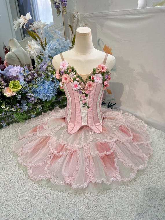 Handmade Custom Pink Ballet Tutu Dress: Performance Costume Nutcracker -  Etsy Israel