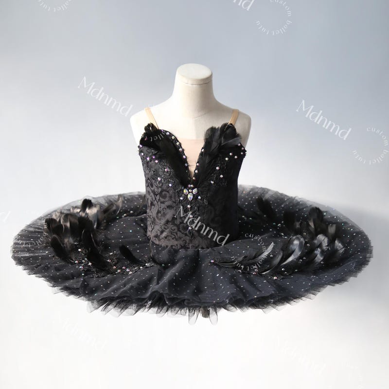 Black Swan Ballet Costume - Etsy