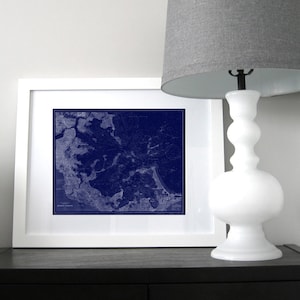 Boston Harbor Nautical Chart Print: 1932 Massachusetts Map (Digital Download)
