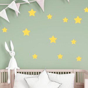 Star Shape Stickers Wall Decals Nursery Decor Kids Bedroom Wall Art Self Adhesive Vinyl Wall Stickers