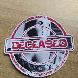 Death of Slim Shady Eminem Printed Vinyl Sticker Helmet Bumper Car Laptop