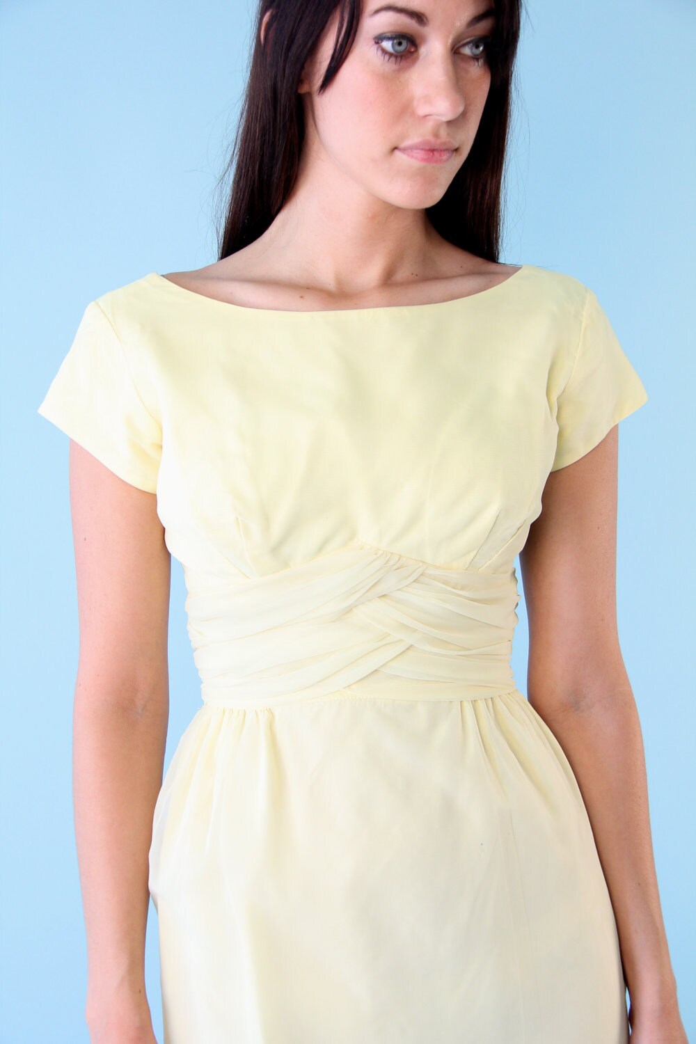 pale lemon dress