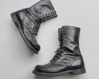 Corcoran Quality Boots Jump Jungle Black Leather Lace up