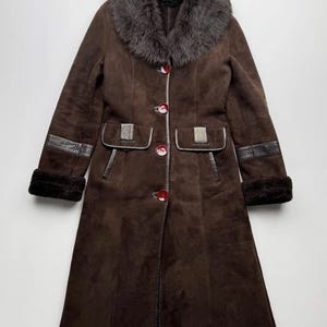Vintage Real Sheepskin Coat