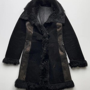Vintage Real Sheepskin Coat