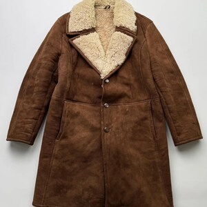 Vintage Real Sheepskin Coat