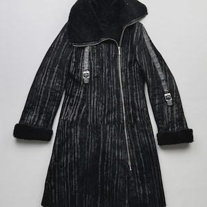 Vintage Real Sheepskin Coat
