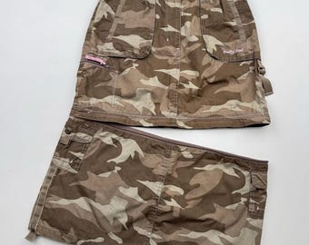 G.O.A Archive Parachute Cargo Zipper Skirt - Etsy