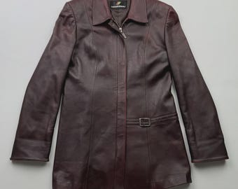 Vintage Lederjacke
