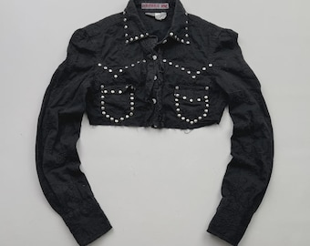 Vintage Cropped Blouse