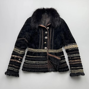 Vintage Real Sheepskin Coat