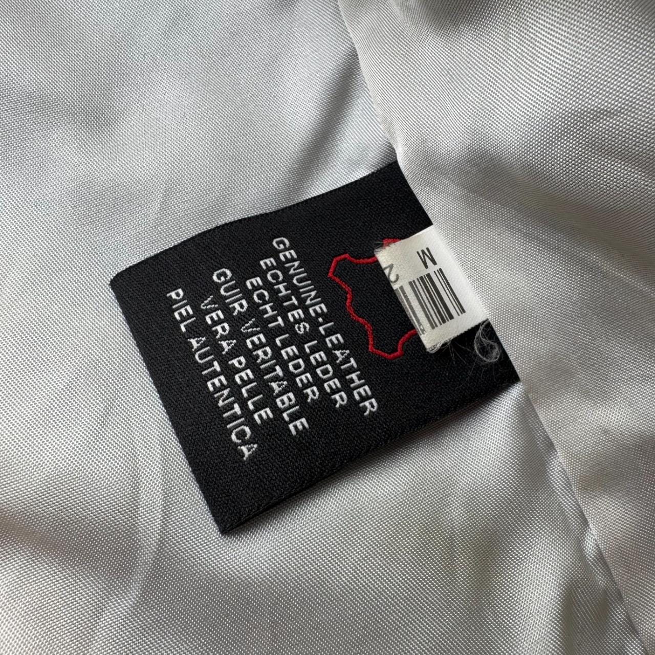 Vintage Racing Style Cropped Leather Jacket - Etsy