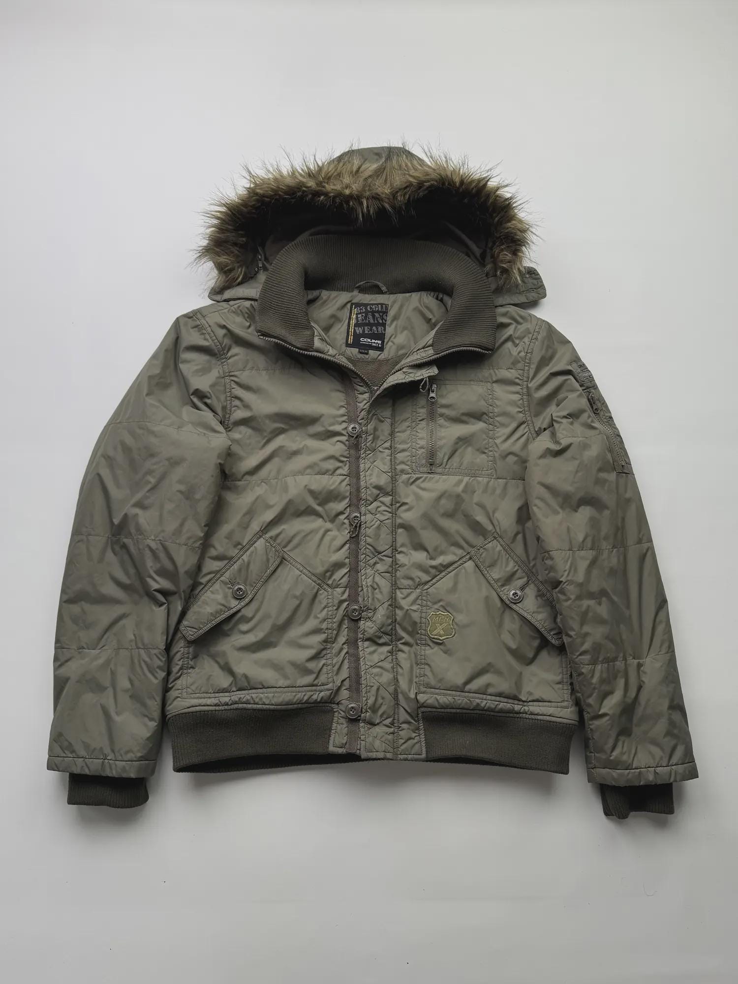 Y2k fur jacket - Etsy Polska