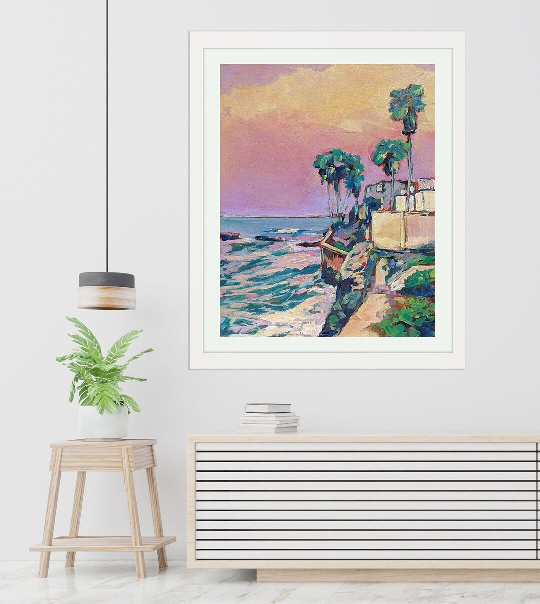 La Jolla Wall Art, San Diego, Wall Decor, Great for La Jolla Gift