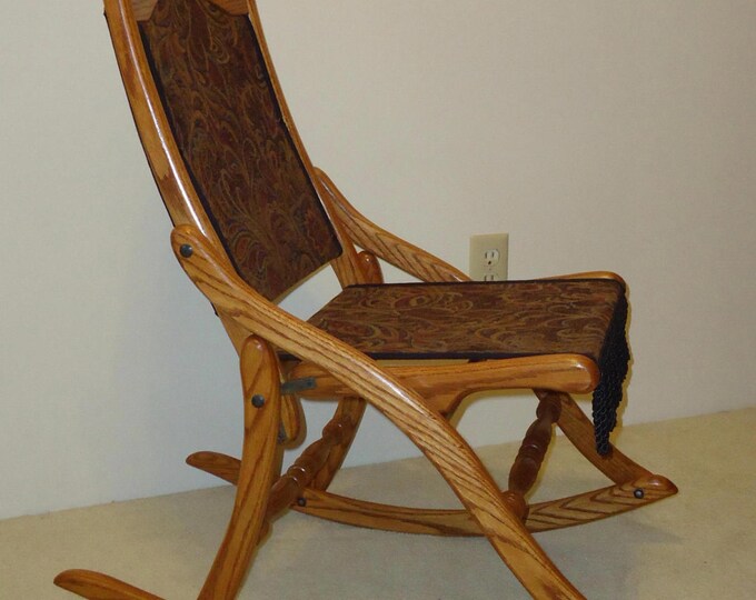 Civil War Folding Rocking Chair - Etsy