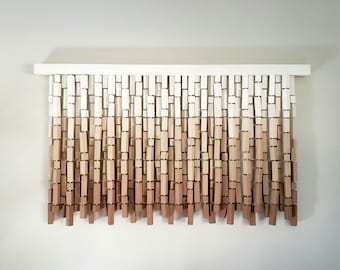 Minimalist Wall Art, Wood Wall Sculpture, Wall Hanging, Wood Wall Art, Bedroom Decoration, Living room Decoration, Art for the Wall, Artwork