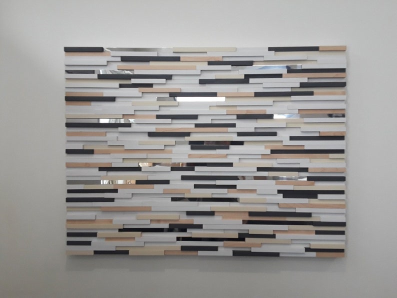 White Wall Art Wood Wall Art Wall Art Abstract Art Home Etsy