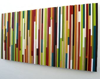 Wood Sculpture Wall Art - Abstract Art - Painting - Modern Art
