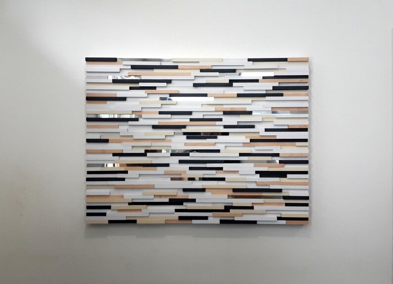 White Wall Art Wood Wall Art Wall Art Abstract Art Home Etsy