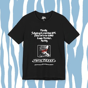 Twin Peaks Unisex Tee - David Lynch, Retro TV Show T shirt