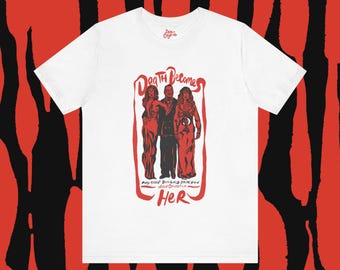 Death Becomes Her - Unisex Jersey Tee - Vintage Campy cult classic film Graphic T-Shirt
