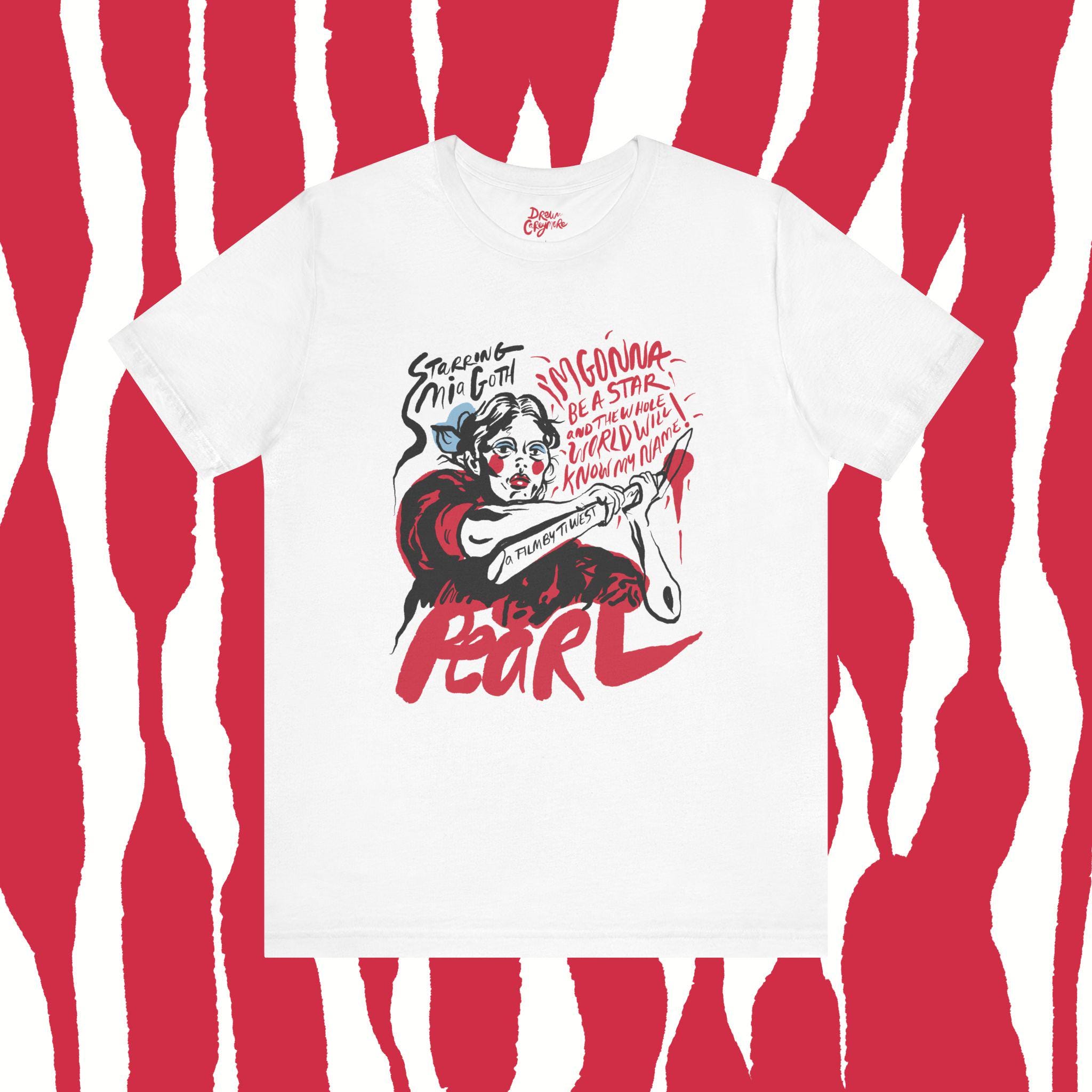 Pearl Horror film Tee - Unisex Jersey Short Sleeve  Modern Cult Horror T-Shirt