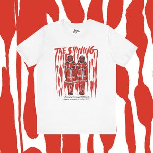 The Shining 1980 Unisex Jersey Tee - Retro Horror Movie classic Graphic Shirt