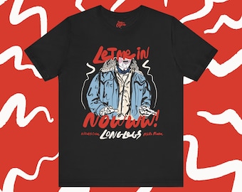 Longlegs Unisex Jersey Tee, Nicolas Cage Horror movie T-Shirt