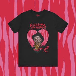 Freddy Krueger Graphic Tee, Unisex Nightmare on Elm Street horror T Shirt