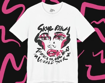 Skye Riley World Tour Shirt, Smile 2 unisex Tee