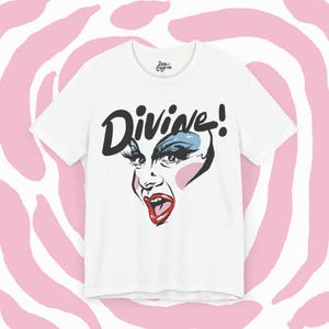 Divine! Drag queen Icon cotton T-shirt