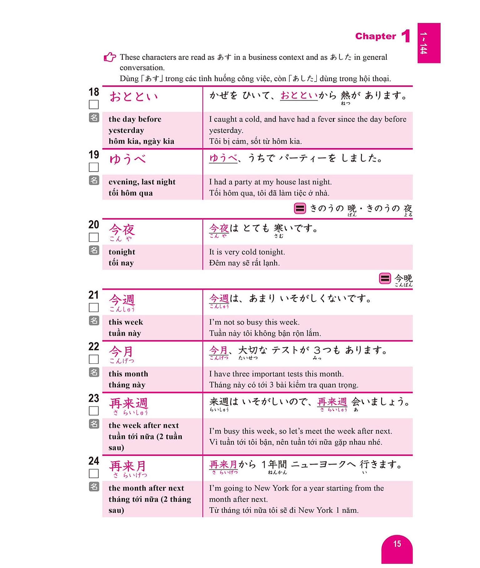 はじめての日本語能力試験 N4単語 1500 With Audio (CLEAR PDF