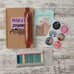 DIY Journal Set | personalisiert | Manifestation von Wünsche und Träume | Journal