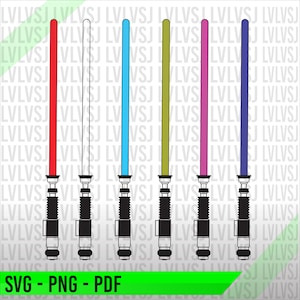 Pliki SVG i PNG Lightsaber